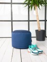 Pouf rond tissu - 330 g/m² - 11 coloris