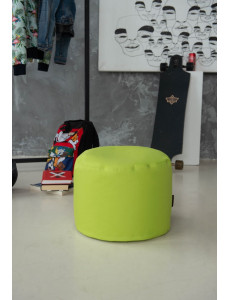 Pouf rond tissu - 330 g/m² - 11 coloris