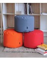 Pouf rond tissu - 330 g/m² - 11 coloris