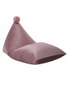 Pouf berlingot avec pompon - 80 x 120cm - 7 coloris