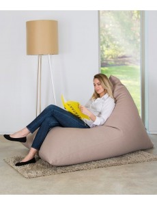 Pouf Berlingot Velours 130cm - 11 coloris - 440 g/m²