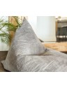 Pouf Berlingot Velours Côtelé 130cm - 11 coloris - 380 g/m²