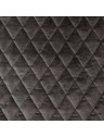 Pouf Berlingot Velours matelassé 130cm - 6 coloris - 615 g/m²
