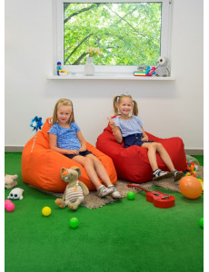 Pouf poire enfant - tissu 320 g/m² - 4 coloris