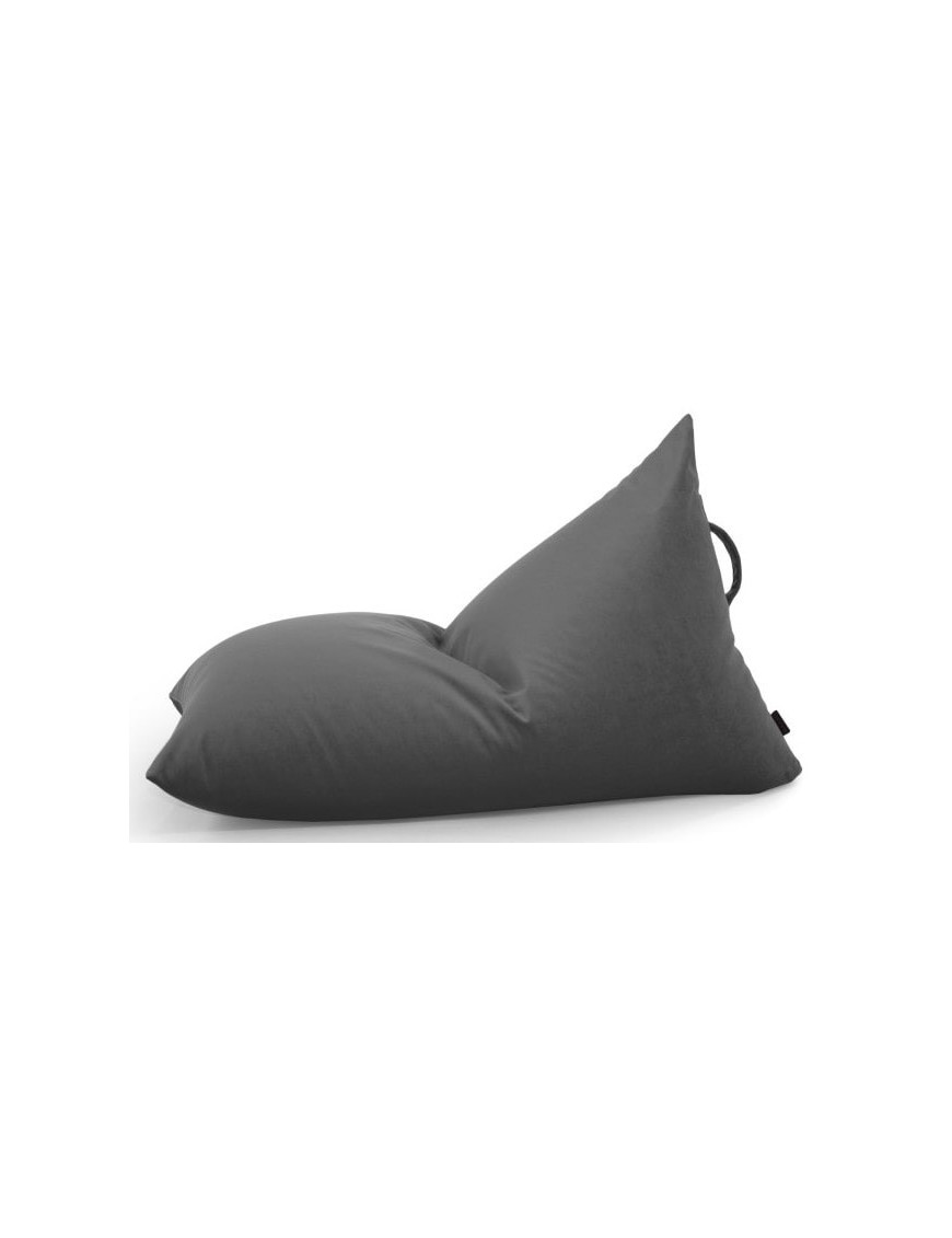 Pouf berlingot velours - 440 g/m² - 11 coloris