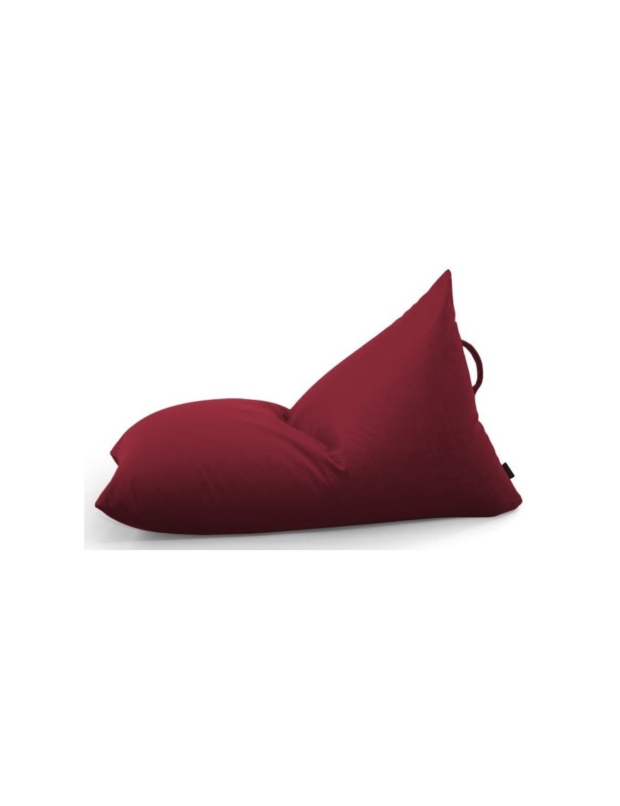 Pouf berlingot velours - 440 g/m² - 11 coloris