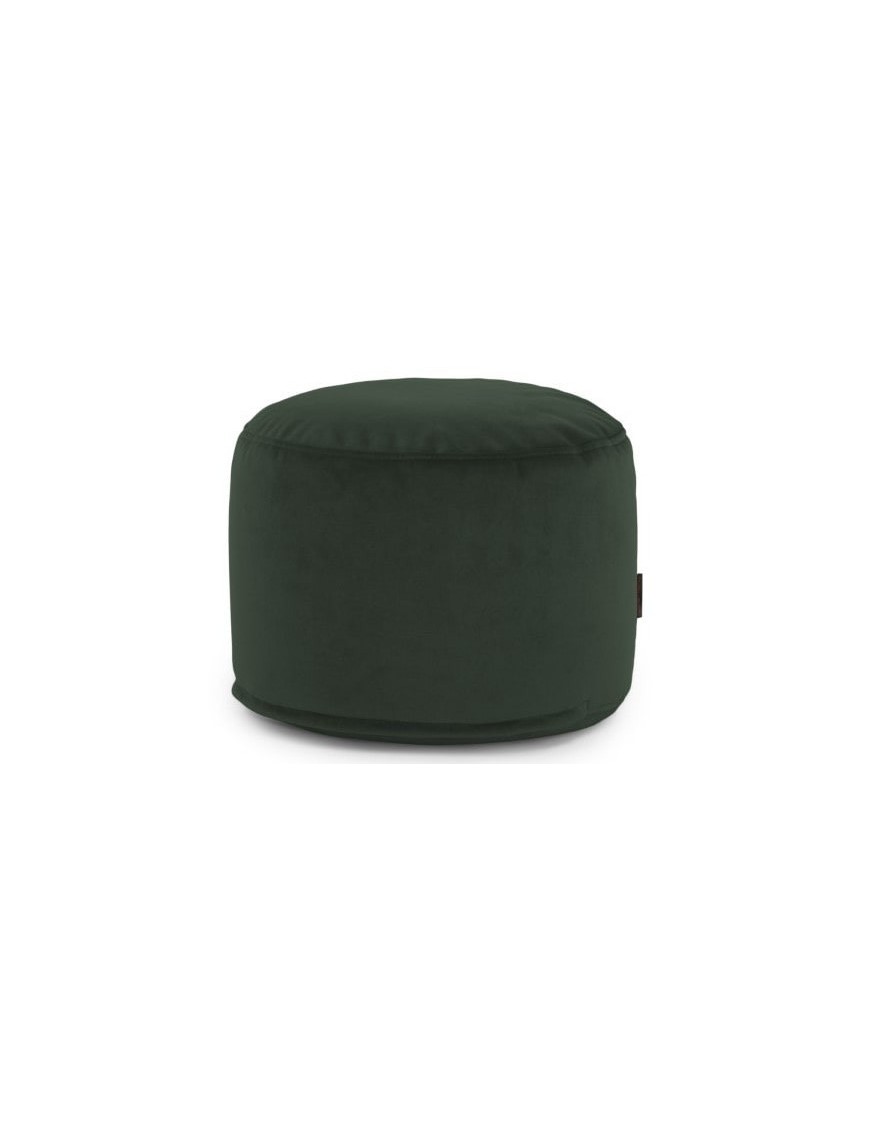 Pouf rond velours - 440 g/m² - 11 coloris