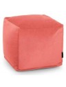 Pouf cube velours - 440 g/m² - 11 coloris