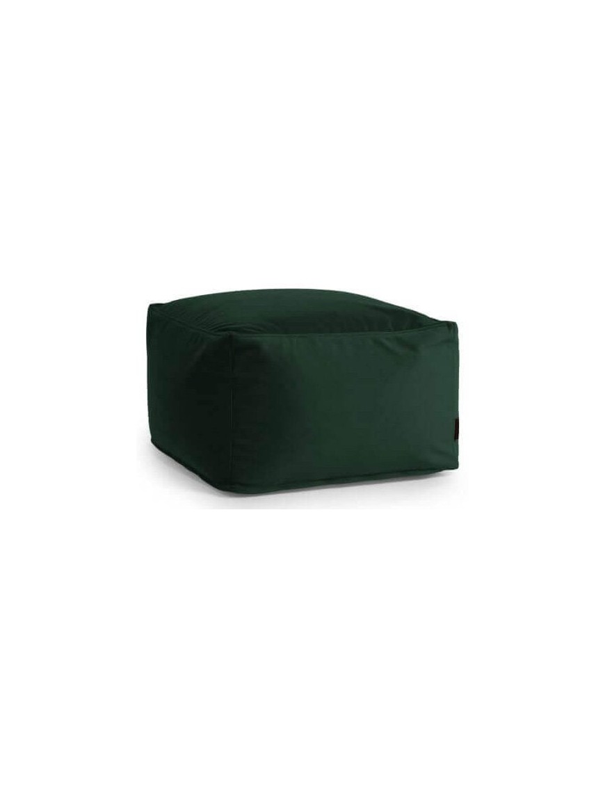 Pouf carré velours - 440 g/m² - 11 coloris