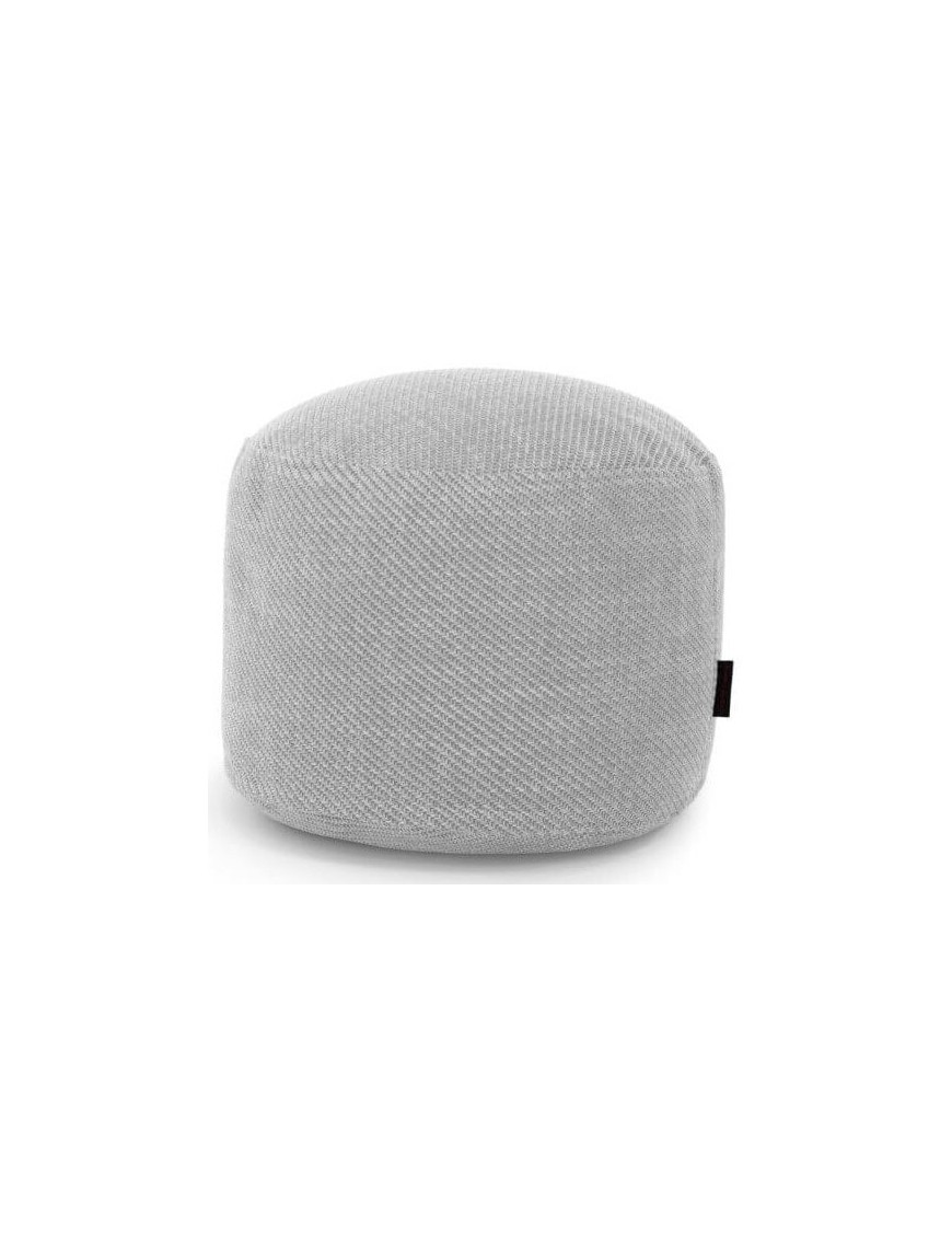 Pouf rond côtelé - 432 g/m² - 3 coloris