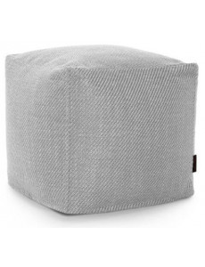 Pouf cube côtelé - 432 g/m² - 3 coloris