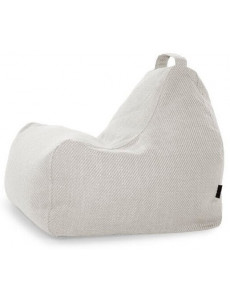 Pouf poire côtelé - 432 g/m² - 3 coloris