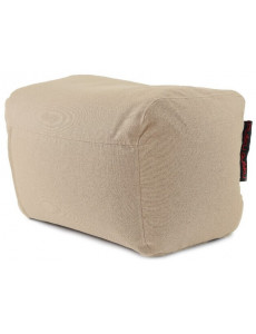Pouf rectangle tissu - 330 g/m² - 11 coloris