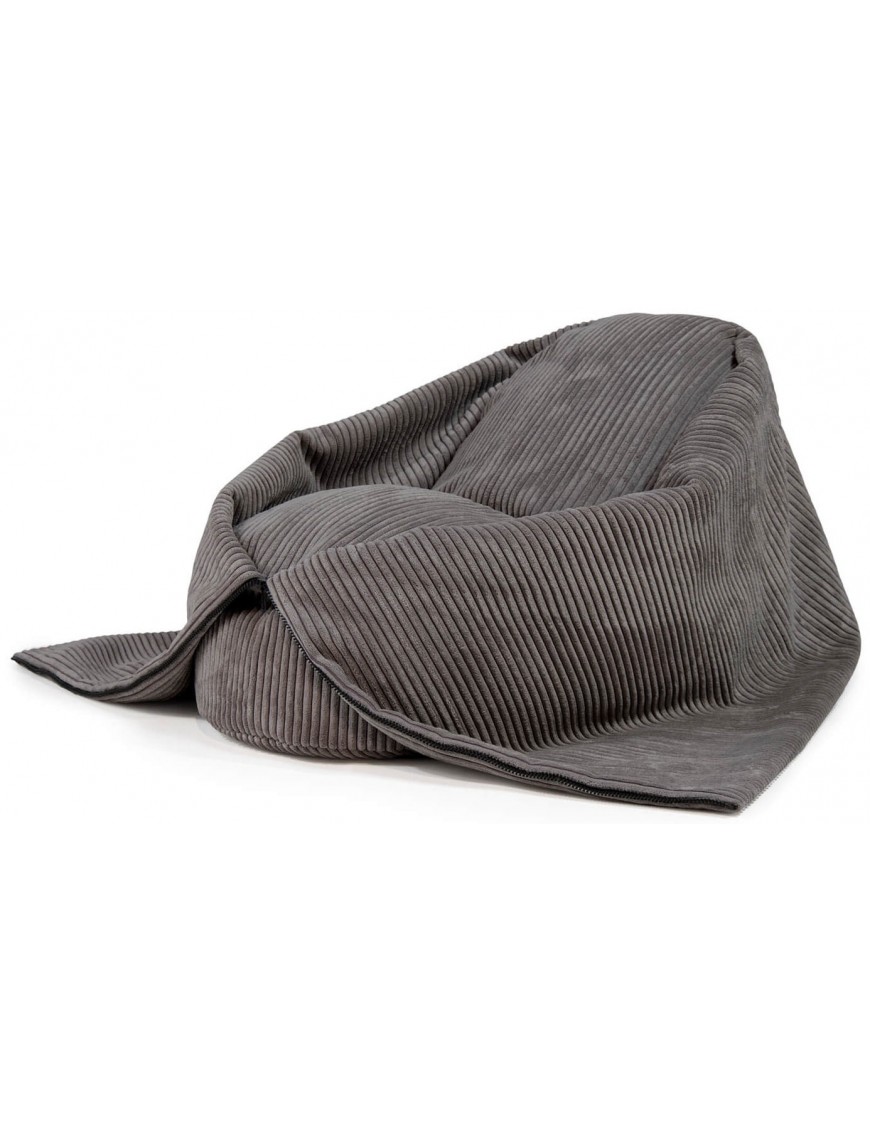 Pouf cocon velours - 380 g/m² - 10 coloris