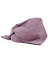 Pouf cocon velours - 380 g/m² - 10 coloris
