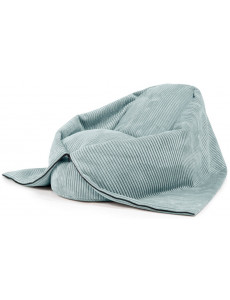 Pouf cocon velours - 380 g/m² - 10 coloris