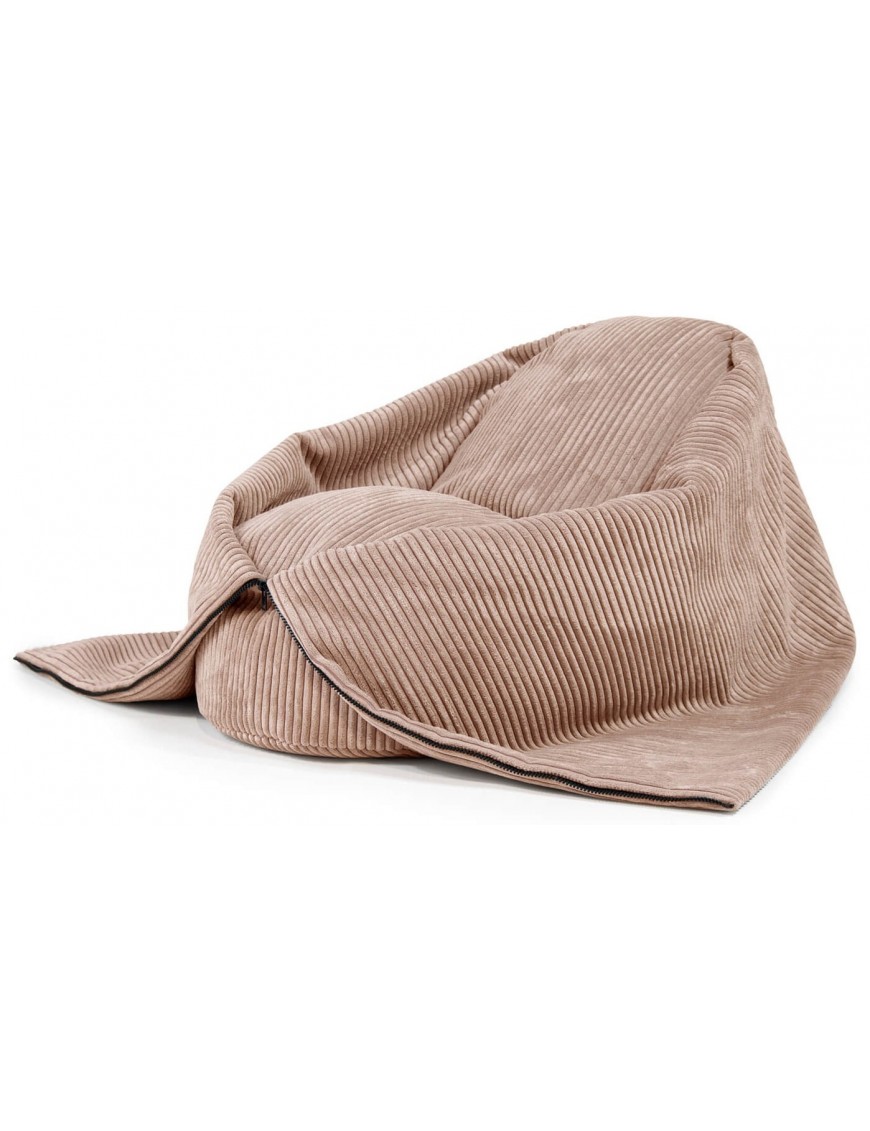 Pouf cocon velours - 380 g/m² - 10 coloris