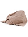 Pouf cocon velours - 380 g/m² - 10 coloris