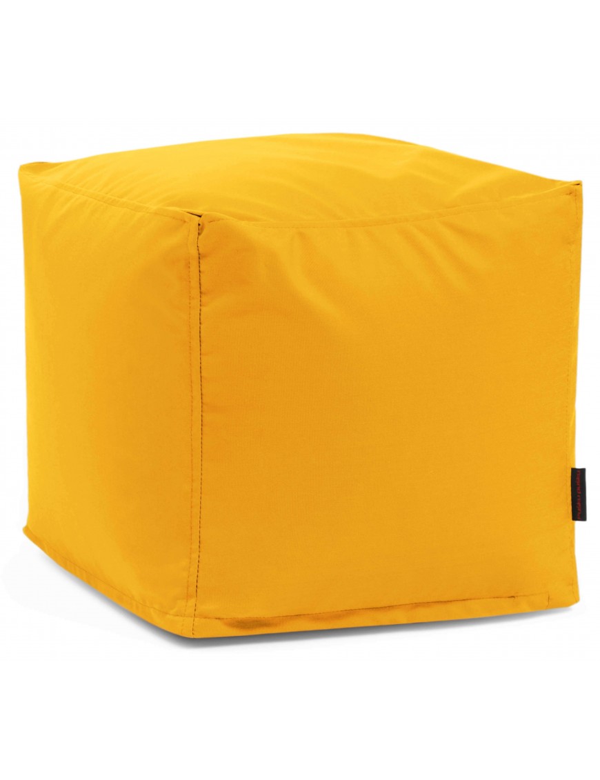 Pouf cube hydrofuge - 250 g/m² - 14 coloris