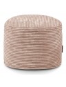 Pouf rond velours côtelé - 380 g/m² - 9 coloris