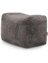 Pouf velours côtelé - 380 g/m² - 9 coloris