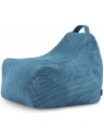 Pouf poire velours côtelé - 380 g/m² - 7 coloris