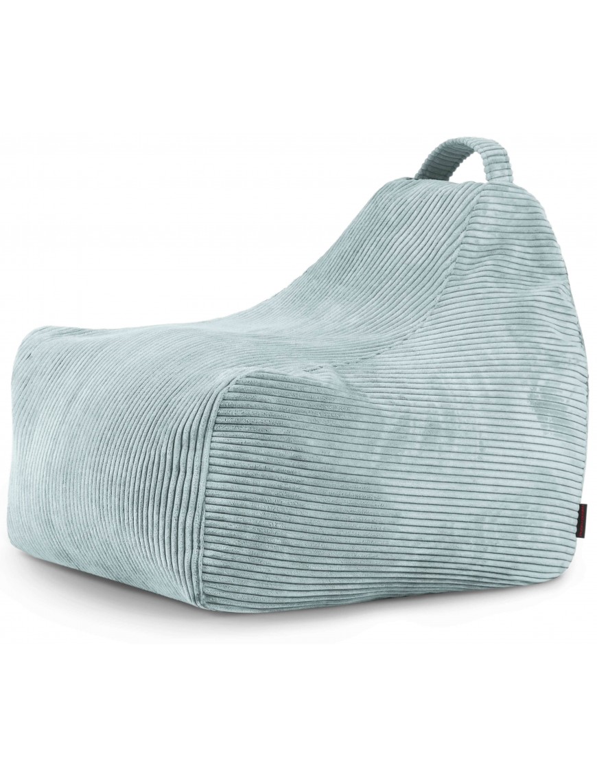 Pouf poire velours côtelé - 380 g/m² - 7 coloris