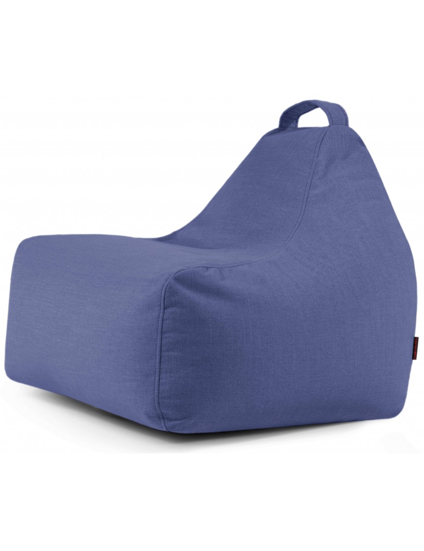 Pouf poire tissu recyclé - 370 g/m² - 8 coloris