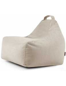 Pouf poire tissu recyclé - 370 g/m² - 8 coloris