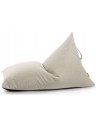 Pouf berlingot tissu recyclé - 370 g/m² - 8 coloris