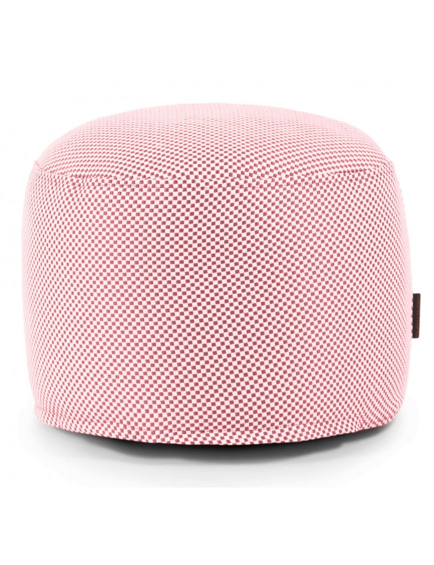 Pouf rond bicolore hydrofuge - 450 g/m² - 12 coloris