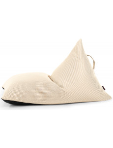 Pouf berlingot bicolore - 450 g/m² - 12 coloris