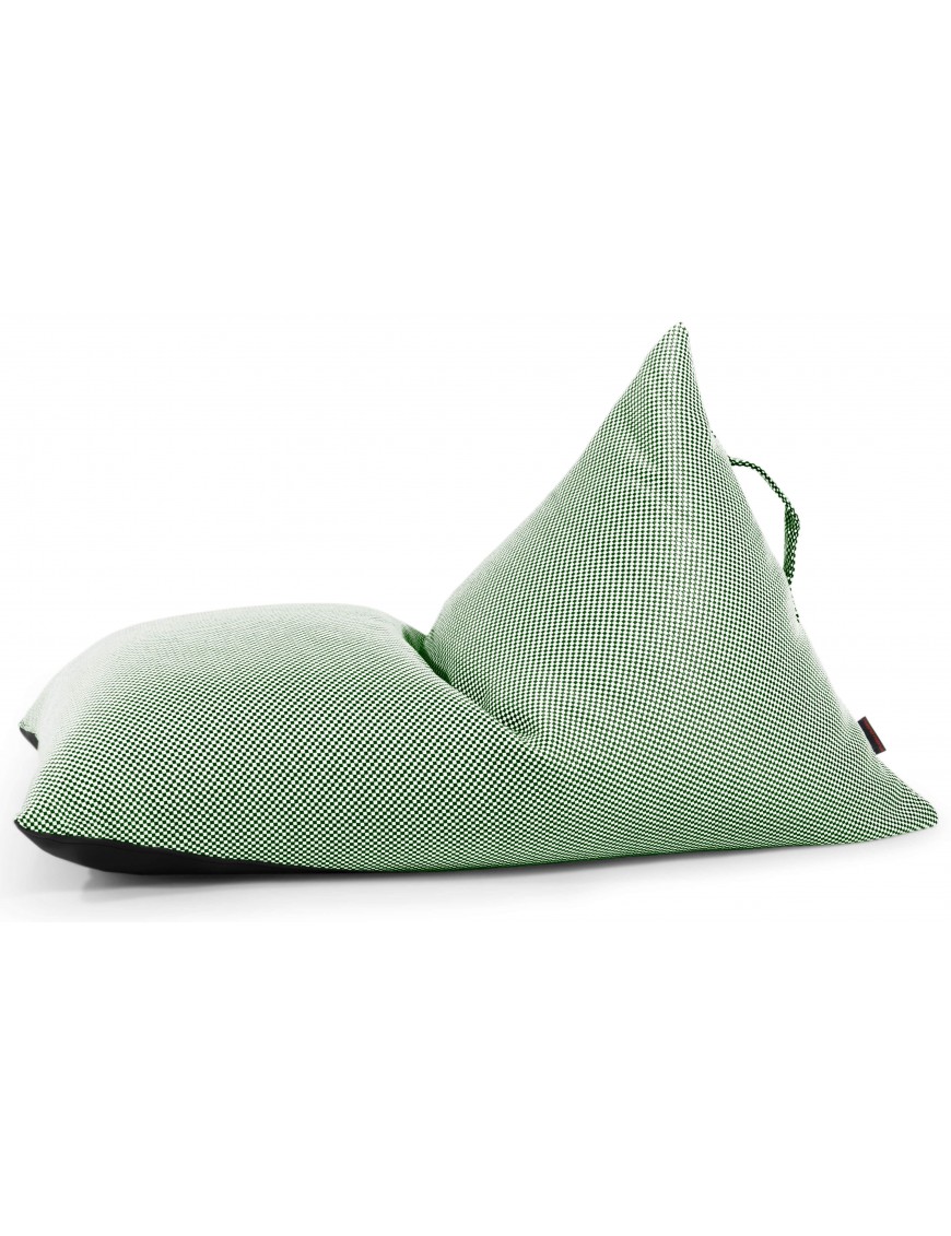 Pouf berlingot bicolore - 450 g/m² - 12 coloris