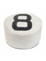 Pouf voile bateau - N°8 - 54 x 26cm