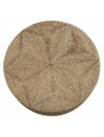 Pouf en herbe de mer - D100 x H25cm