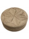 Pouf en herbe de mer - D100 x H25cm