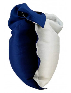 Pouf XXL bicolore - Piscine - 175 x 125cm - 5 coloris