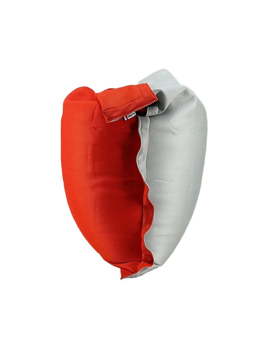 Pouf XXL bicolore - Piscine - 175 x 125cm - 5 coloris