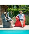 Pouf XXL piscine - 130 x 100cm - 14 coloris