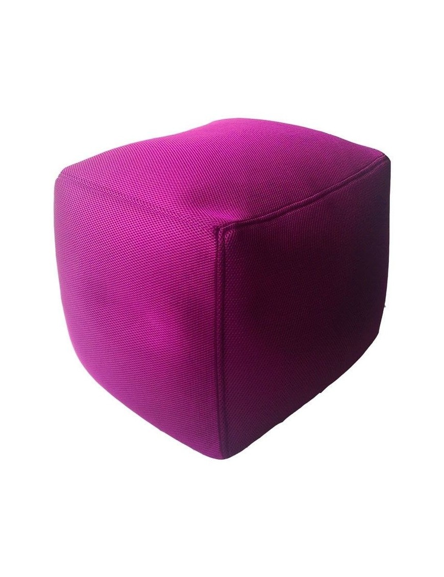 Pouf cube - 40 x 40cm - 4 coloris