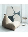 Pouf berlingot en velours - 60 x 120cm - 6 coloris