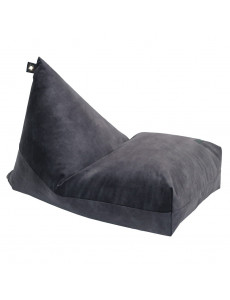 Pouf berlingot en velours - 60 x 120cm - 6 coloris