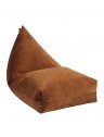 Pouf berlingot en velours - 60 x 120cm - 6 coloris