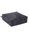 Pouf carré en velours - 60 x 60cm - 6 coloris