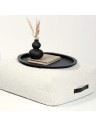 Pouf carré à bouclette - 60 x 60cm
