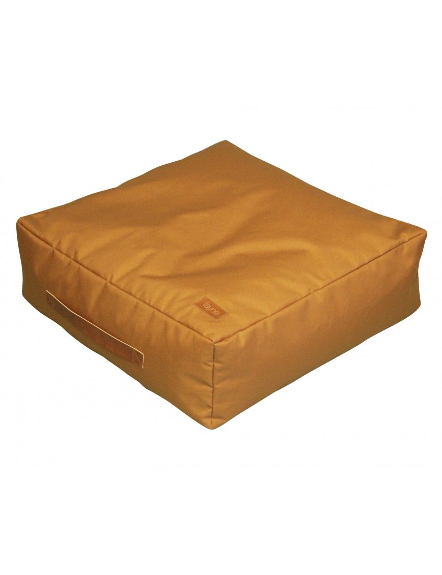 Pouf carré Oxford - 60 x 60cm - 2 coloris