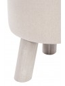 Pouf sur pieds - L30 x P30 x H44