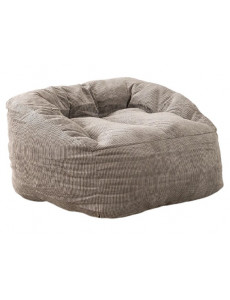 Pouf fauteuil velours...