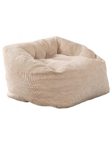 Pouf fauteuil velours...