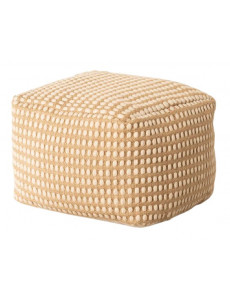 Pouf en jute et coton - L45...